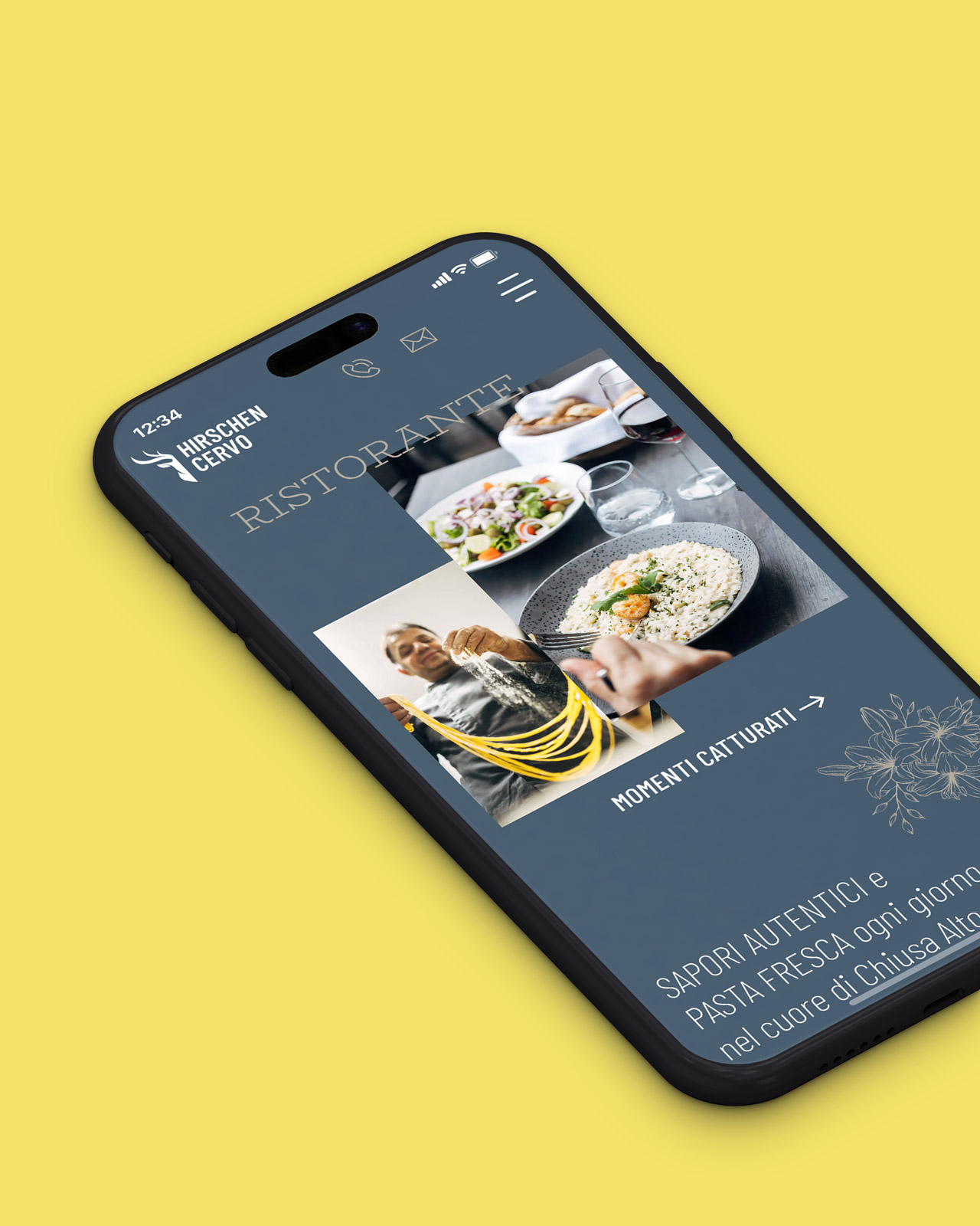 Webdesign und Logodesign für Restaurant